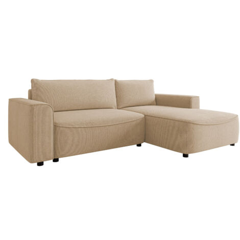 Canapé d'angle TrendyNest 105, Pretty 07, Fonction de couchage, Boîte de literie, 255x175x93cm, 0 (1/5)