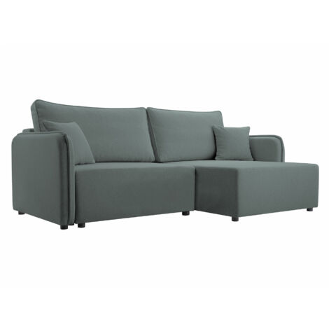 Canapé d'angle TrendyNest 111, Velo 635, Fonction de couchage, Boîte de literie, 227x147x93cm, 0 (1/5)