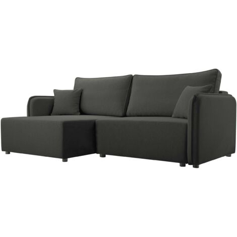 Canapé d'angle TrendyNest 111, Velo 636, Fonction de couchage, Boîte de literie, 227x147x93cm, 0 (1/5)