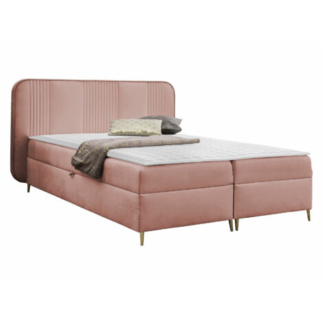 Lit boxspring Sonus, Magic Velvet 2257, Continental, Double, 180x200, Tissu, Disponible, 210x205x135cm (1/5)