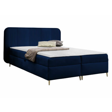 Lit boxspring Sonus, Magic Velvet 2216, Continental, Unique, 120x200, Tissu, Disponible, 150x205x135cm (1/5)