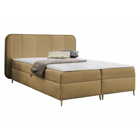 Lit boxspring Sonus, Magic Velvet 2206, Continental, Unique, 120x200, Tissu, Disponible, 150x205x135cm (1/5)