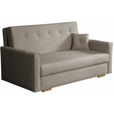 Canapé convertible Columbus 234, Coral 50, Boîte de literie, 0, 85x153x100cm, Mobilier déjà assemblé (1/5)