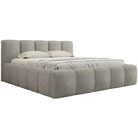 Lit TrendyNest 113, Abriamo 07, Double, 140x200, Tapisserie, Sommier à lattes, 160x222x71cm (1/5)