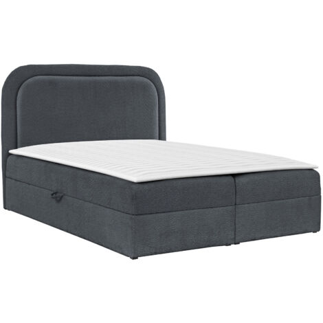 Lit boxspring Color, Coral 80, Continental, Double, 160x200, Tissu, Disponible, 164x208x122cm (1/5)