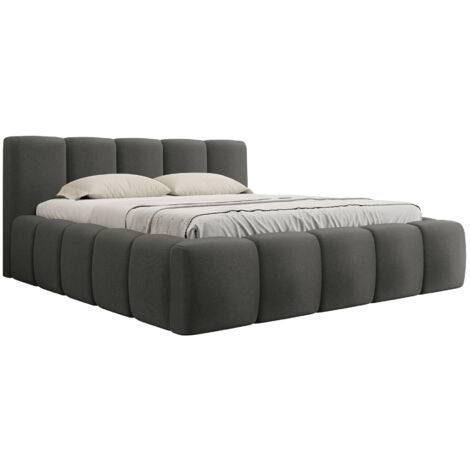 Lit TrendyNest 113, Kronos 22, Double, 140x200, Tapisserie, Sommier à lattes, 160x222x71cm (1/5)