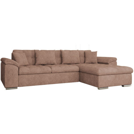 Canapé d'angle Comfivo 107, Coral 45, Fonction de couchage, Boîte de literie, 280x160x76cm, 0 (1/5)