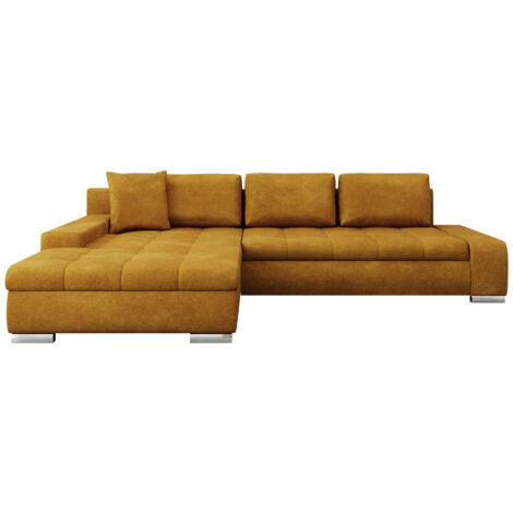 Canapé d'angle Comfivo 147, Wave 05, Fonction de couchage, Boîte de literie, 302x213x80cm, 0 (1/5)
