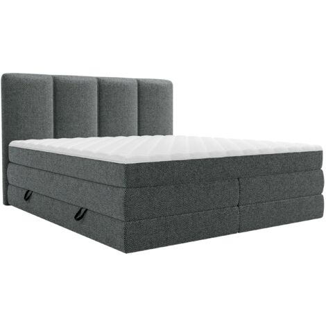Lit boxspring ComfiDream Caelion, Onega 07, Double, Continental, 140x200, Tissu, Disponible, 150x211x117cm (1/5)