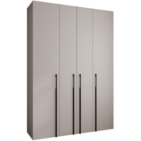 Armoire Hartford 570, Cachemire, 246x170x42cm, Portes d'armoire: Avec des charnières, Nombre d'étagères: 12 (1/5)