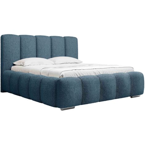 Lit TrendyNest 106, Abriamo 14, Double, 140x200, Tapisserie, Sommier à lattes, 160x222x112cm (1/5)