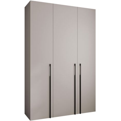 Armoire Hartford 571, Cachemire, 246x160x42cm, Portes d'armoire: Avec des charnières, Nombre d'étagères: 7 (1/5)