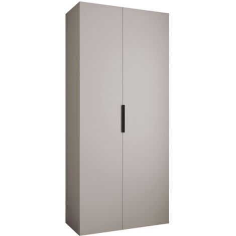 Armoire Hartford 572, Cachemire, 246x110x52cm, Portes d'armoire: Avec des charnières, Nombre d'étagères: 8 (1/5)