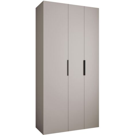 Armoire Hartford 573, Cachemire, 246x120x52cm, Portes d'armoire: Avec des charnières, Nombre d'étagères: 6 (1/5)