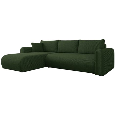 Canapé d'angle Comfivo 449, Poso 14, Fonction de couchage, Boîte de literie, 252x158x80cm, 0 (1/5)