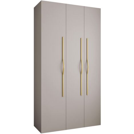 Armoire Hartford 563, Cachemire, 246x130x52cm, Portes d'armoire: Avec des charnières, Nombre d'étagères: 6 (1/5)