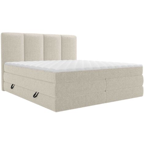 Lit boxspring ComfiDream Caelion, Onega 14, Double, Continental, 180x200, Tissu, Disponible, 190x211x117cm (1/5)