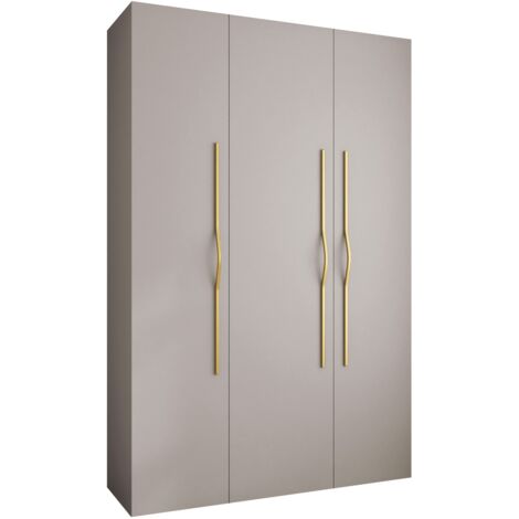 Armoire Hartford 563, Cachemire, 246x160x52cm, Portes d'armoire: Avec des charnières, Nombre d'étagères: 0 (1/5)