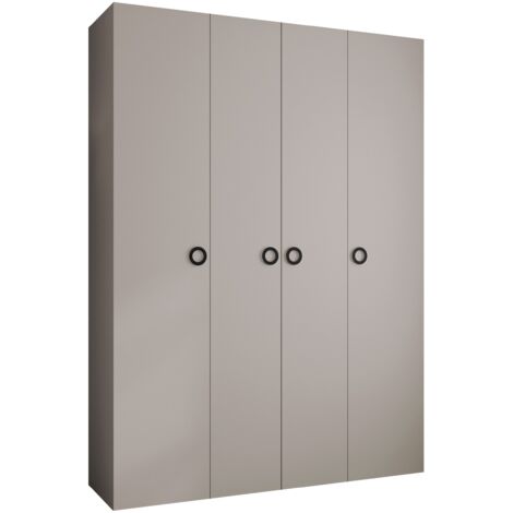Armoire Hartford 554, Cachemire, 246x180x42cm, Portes d'armoire: Avec des charnières, Nombre d'étagères: 12 (1/5)