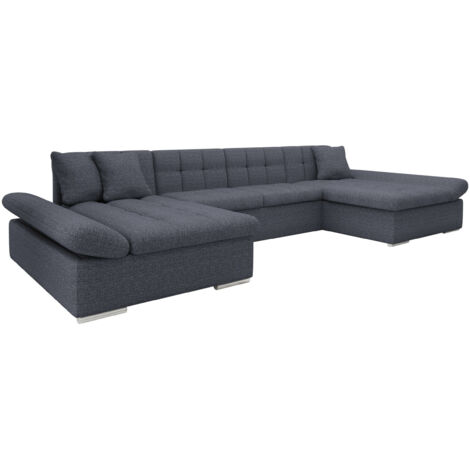 Canapé d'angle Comfivo 155, Boss 12, Fonction de couchage, Boîte de literie, 360x160x75cm, 0 (1/5)