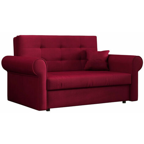 Mobilier1 – Canapé convertible Columbus 128 – 3 places – Mécanisme Disclosure – Largeur de couchage 112cm – Dimensions 148x98x85cm – Mobilier assemblé (1/5)