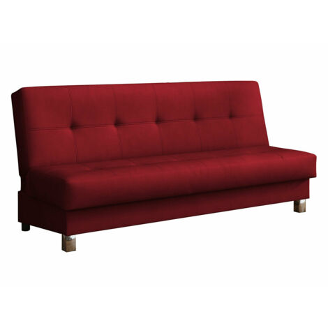 Canapé convertible Columbus 107, Kronos 02, Boîte de literie, 0, 90x193x85cm (1/5)