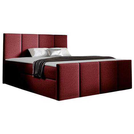 Lit boxspring Ventus, Kameleon 59, Continental, Double, 180x200, Tissu, Disponible, 184x213x103cm (1/5)