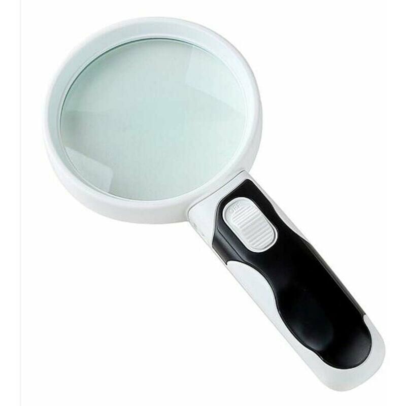 Large Magnifying Glass With Led Light - 2x 4x 25x Magnification Lenses -  Best Giant Magnifying Glass With Light For Reading, Exploration,  Inspection