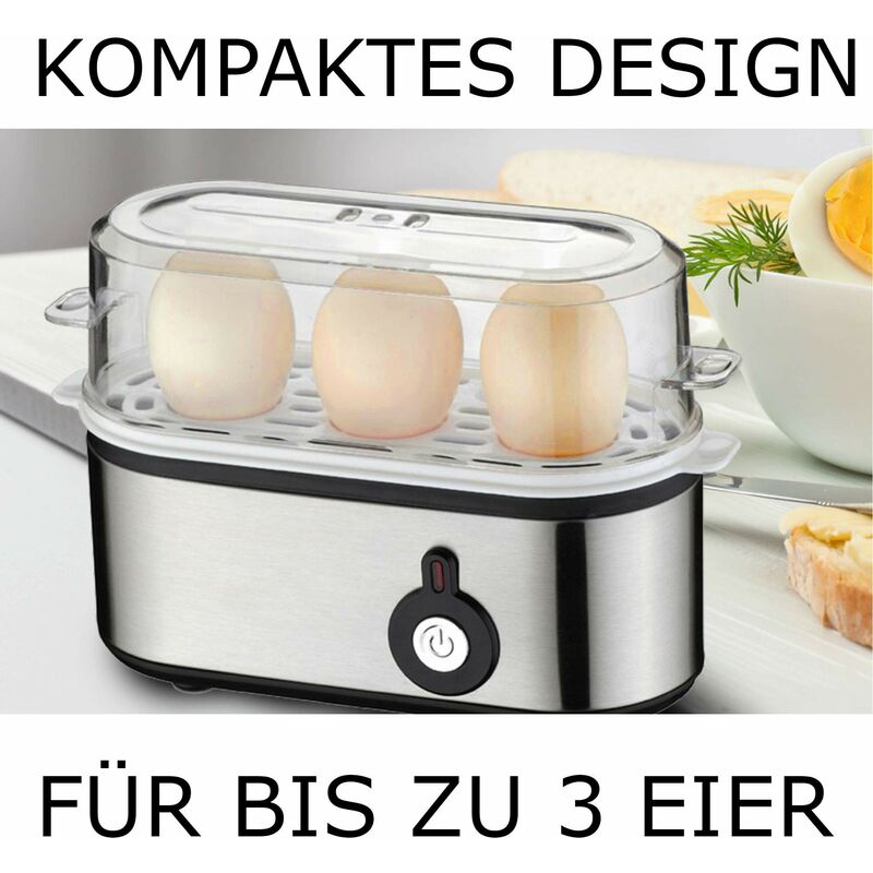 3-in-1 Cook, Store and Serve Egg Holder, Penguin-Shaped Boiled Egg Cooker  for Making Soft or Hard Boiled Eggs, Holds 6 Eggs for Easy Cooking and  Fridge Storage 