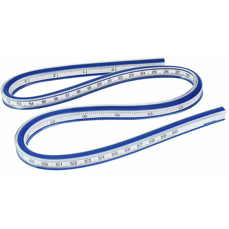 Plastic Creative Flexible Soft Ruler Safety PVC Scale Ruler for