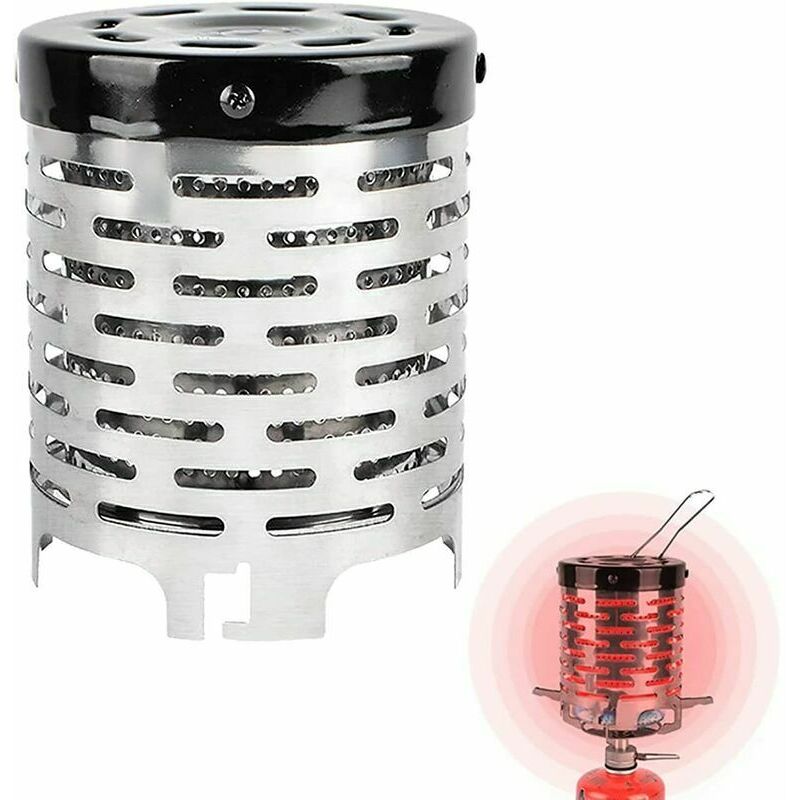 Camping Gas Stove,SL.GT Metal Heater,Camping Mini Heater with One Handle,Tent  Heater Stainless Steel Cover
