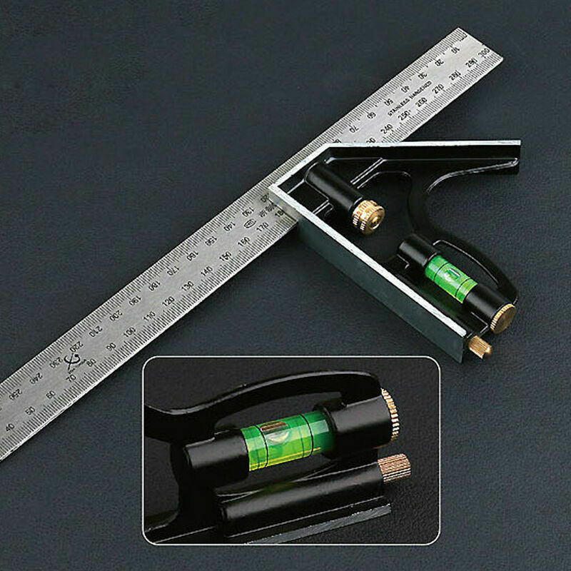 300MM Multifunction Protractor Combination Angle Ruler Stainless Steel  Measuring Tool Professional carpentry tools