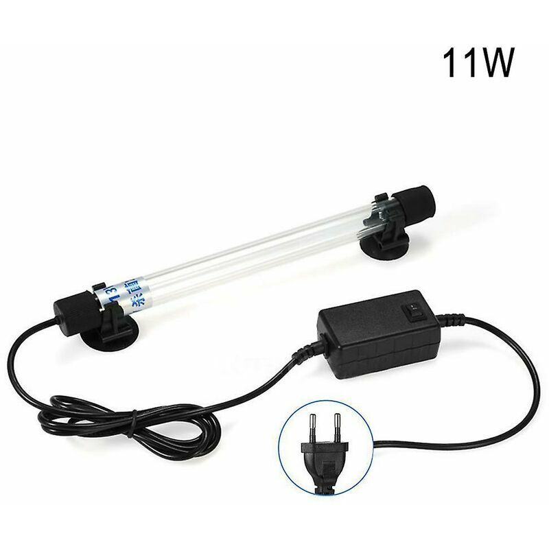 Clean Lamp Aquarium Submersible UV Light Sterilizer Pond Fish Tank  Germicidal US