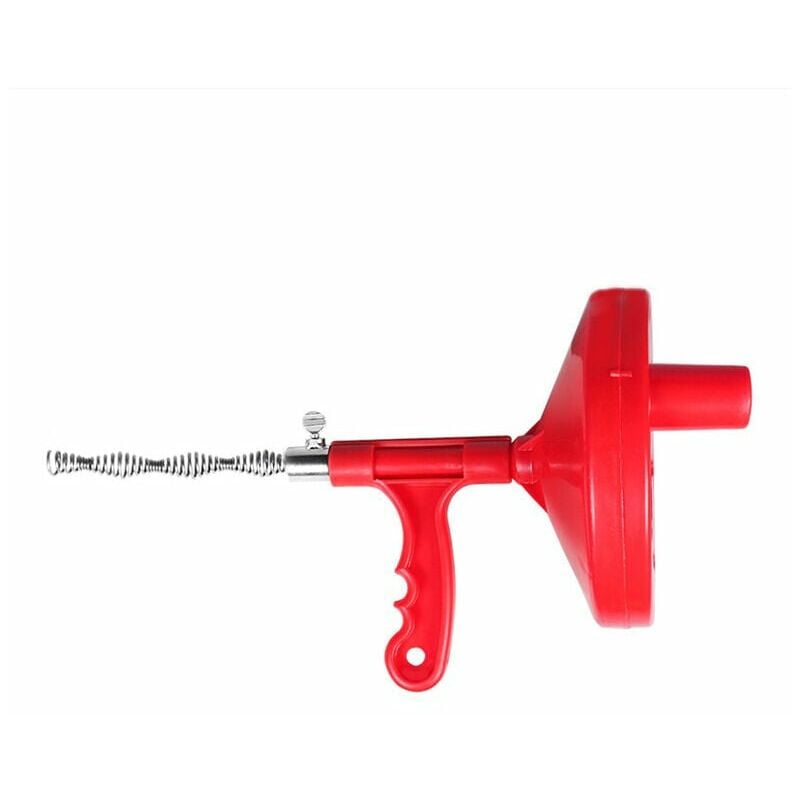 Ferret Crank Auger, Plumbing Snake Drain Auger, For For  Kitchen/sink/bathtub Drain/toilet, With Gloves And Shower Drain Protector