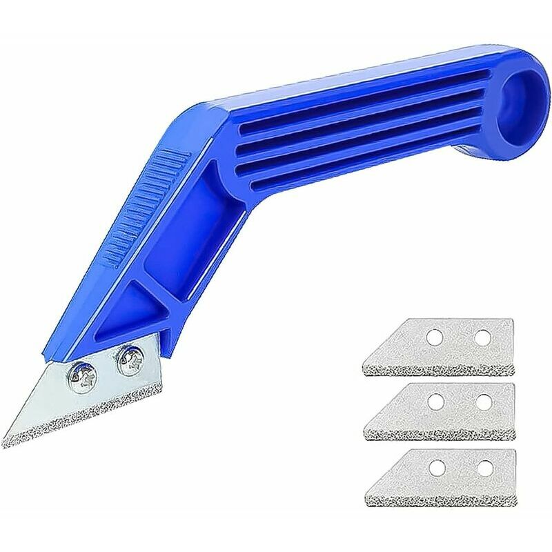 Grout Remover Tile Grout Angled Grout Scraping Rake Tool Tile Cleaning 
