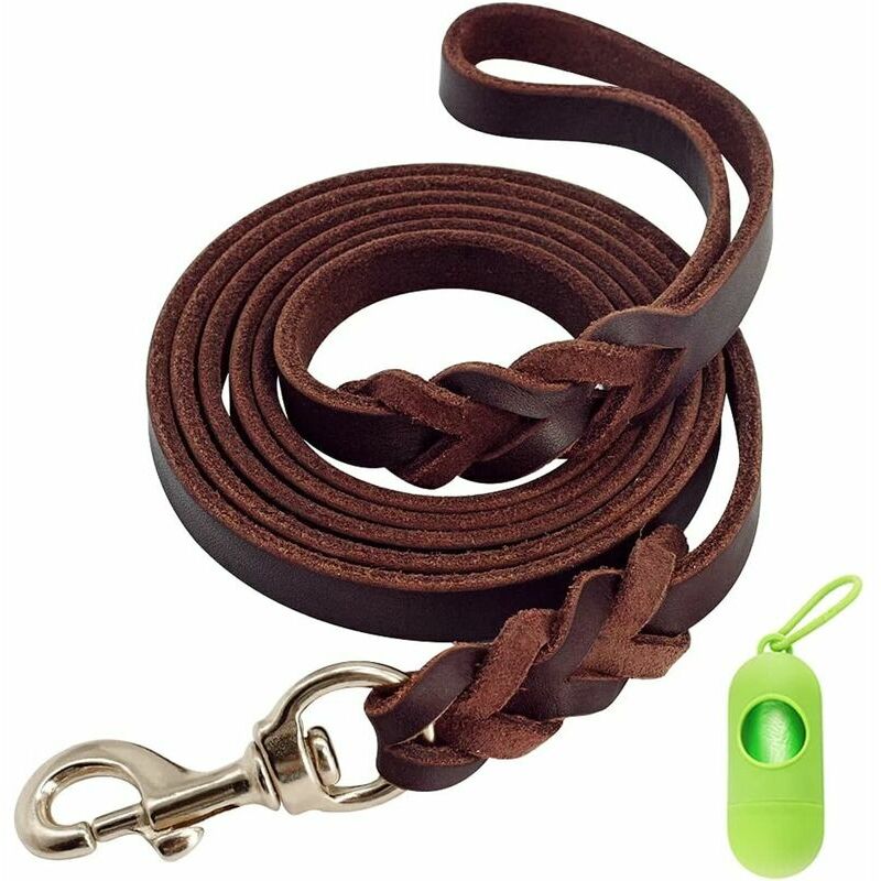 1.2m Nylon Handmade Double Strand Rope Large Dog Collar And Leash