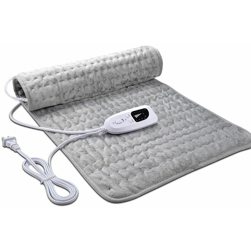 Heating Pad, Electric Heating Pad, 6 Temperature Levels, Auto Off for Back,  Shoulders, Neck, Feet, 7640cm