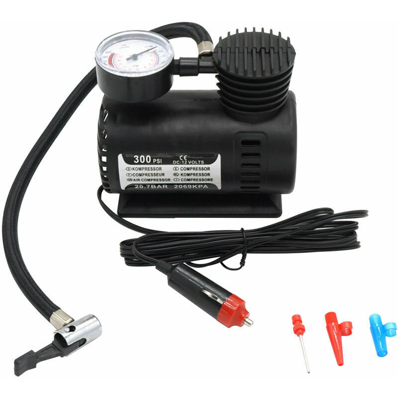 Generic Mini Compresseur d'air portable de voiture 260PSI - 12V à