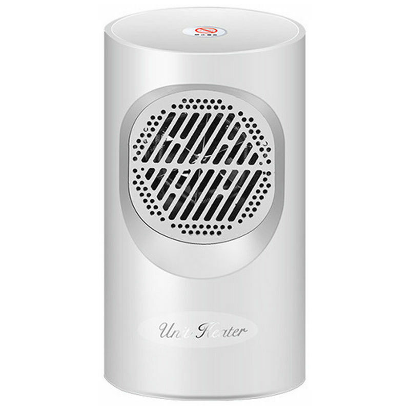 300W Mini Table Heater Portable Electric Heaters Office Warmer Household Room  Heating Machine for Winter EU White