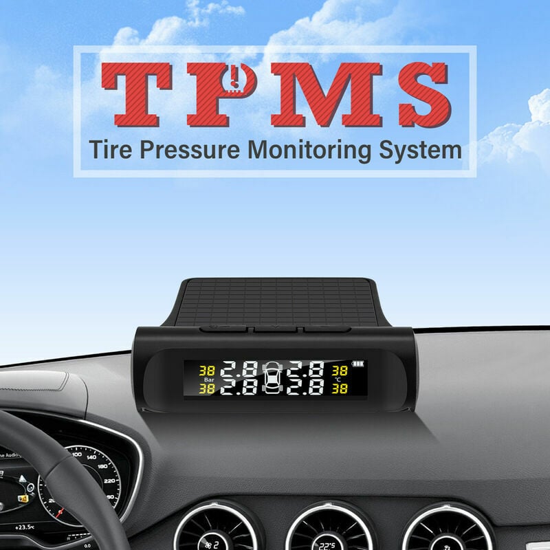 M-Style TPMS M3 Motorcycle Tyre Pressure Transmitters - External