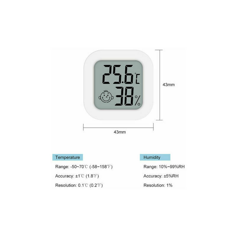 Barometer Thermometer Hygrometer Digital Dial Type Weather Station Pressure  Gauge Wall Mounted Use for Home Drop Shipping