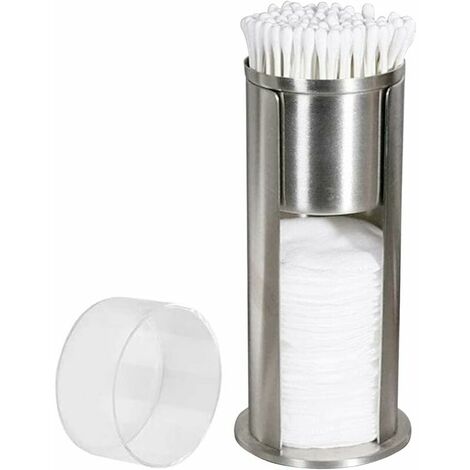 Acrylic Cotton Swab Holder Portable Qtip Holder Travel Case Cotton Swab Jar  Clear Acrylic Storage Box