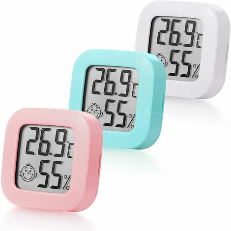 360 rotatable thermometer hygrometer for reptile