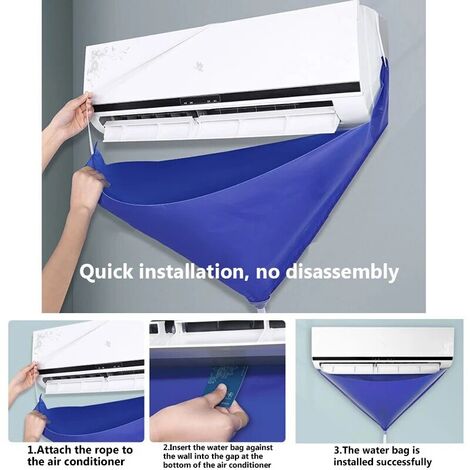 Air Conditioning Cleaning Bag Room Wall Mounted Split Conditioner Washing  Covers | eBay