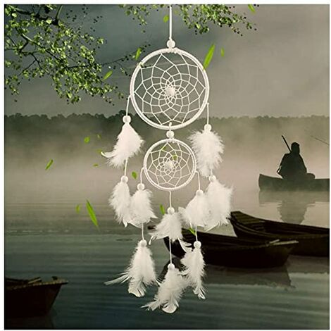 Handmade Native American Dreamcatcher Dream Catcher Feather Home Decor  Indian Style Wall Hanging Boho Ornament Gift Bedroom 