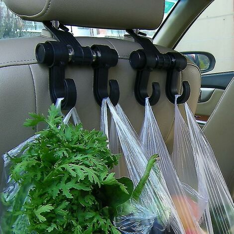 Car Back Seat Bag Handbag Double Hooks Hanging Hook for Storage