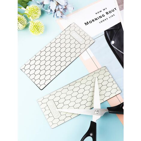 4 Piece Diamond Sharpening Stone Set, Honeycomb Surface Whetstone with  Non-Slip Base, Diamond Sharpening Plate Knife Sharpener Stone, Diamond  Stones