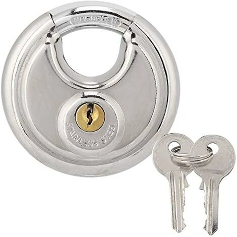 Warehouse Door 50mm Security Lock Padlock w 4 Pcs Keys
