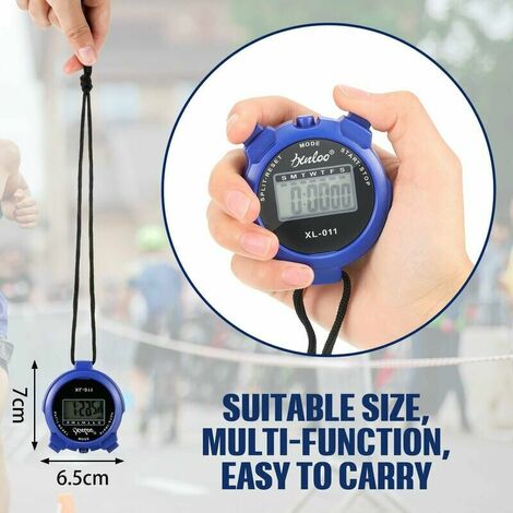 Digital Stopwatch Timers Sports Stopwatch Water Resistant