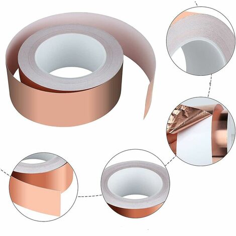 Copper Foil Tapes Adhesive Sealing Tape Waterproof Shield